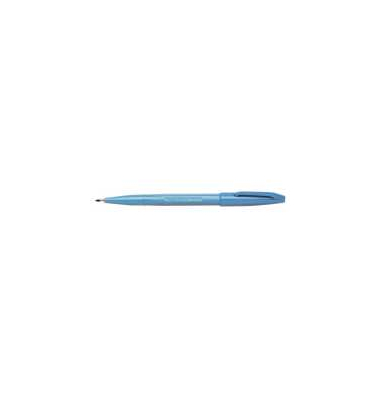 Faserschreiber Pentel Sign Pen S520, Strichstärke: 0,8mm, hellblau