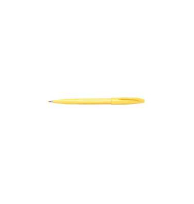 Faserschreiber Pentel Sign Pen S520, Strichstärke: 0,8mm, gelb