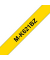 P-touch Schriftband MK-621BZ 9mm x 8m schwarz/gelb selbstklebend