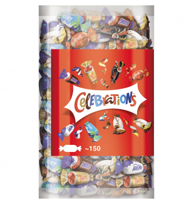 Celebrations Schokoriegel Bonbon 1.435 g/Pack Vorratsbox