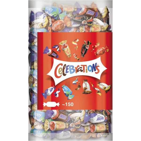 5000159500234 - Schokolade Celebrations Mars® Snickers® Bounty® Milkyway® Twix® Dove® Dove® Caramel Maltesers® Teasers 1435 kg