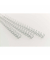 Drahtbinder&uuml;cken WireBind Nr. 5 RG810597, 3:1, 34 Ringe auf A4, silber, 8mm
