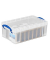 Aufbewahrungsbox 5C, 5 Liter, mit Deckel, au&szlig;en 340x200x125mm, Kunststoff transparent