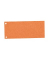 Trennstreifen 20999 orange 190g gelocht 24x10,5cm 