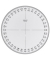 Kunststoff-Winkelmesser 360°- Vollkreis 1512/5 transparent Ø 12cm