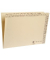 Einstellmappe Mappei 104013, A4, mit Organisationsdruck, chamois