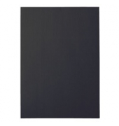 Einbanddeckel Leitz 15774, A4, Leinenstruktur, schwarz