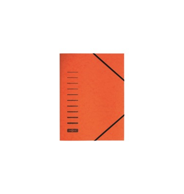 Eckspanner Pagna 24001, A4, aus Karton, Fassungsvermögen:, oran