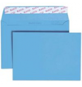 Briefumschlag 18832.32 C6 ohne Fenster haftklebend blau