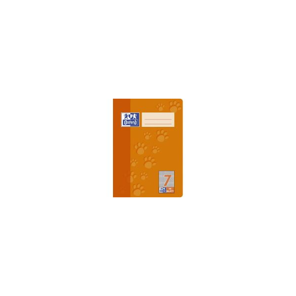 4006144937000 - Schulheft 385501607 Lineatur 7 kariert A5 90g orange 16 4006144937000 - Schulheft 385501607 Lineatur 7 kariert A5 90g orange 16