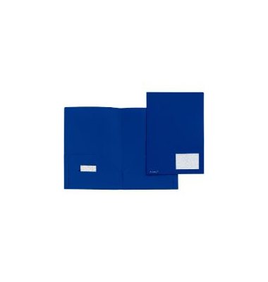 Foldersys 10001 Angebotsmappe, A4, PP, Blau