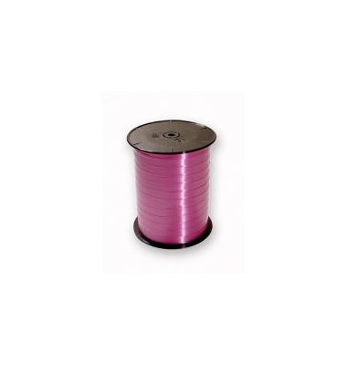 Geschenkband Clairefontaine 601703C, 7 mm x 500 m, auf Spule, glatt, rosa