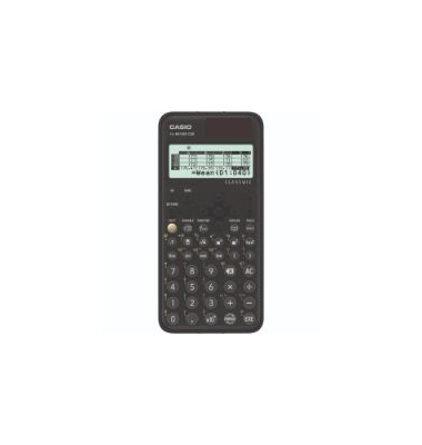 Casio Taschenrechner FX-991DE CW, 10stellig, Solar-Batteriebetrieb, grau