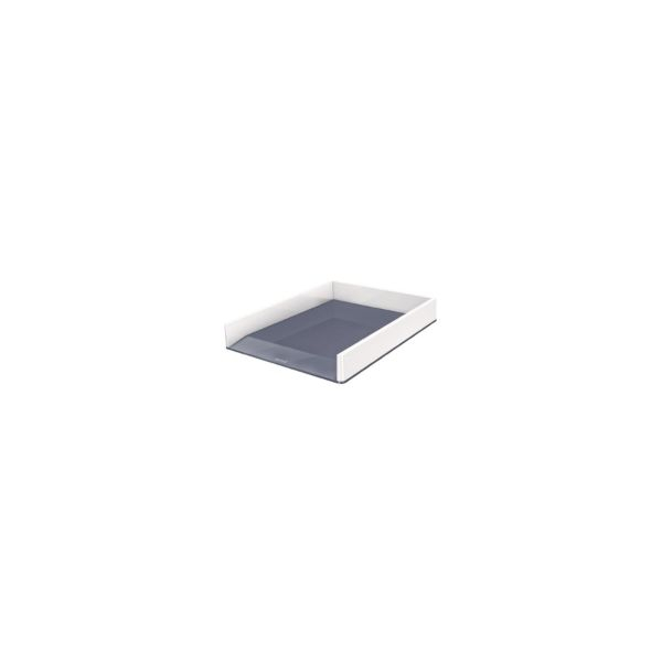 4002432580095 - Briefkorb Wow 53611001 Duo Colour DIN A4 weißgrau 4002432 4002432580095 - Briefkorb Wow 53611001 Duo Colour DIN A4 weißgrau 4002432