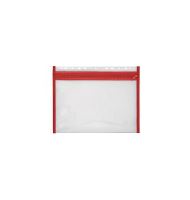 Rei&szlig;verschlusstasche Veloflex 4354020, DIN A4, rot