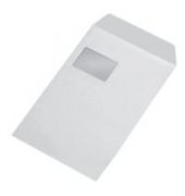 Versandtasche Blessof 381430, C4, mit Fenster, selbstklebend, weiß