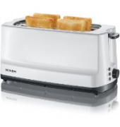 Automatik-Toaster Severin AT 2234, weiß, 1400 Watt