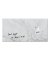 SIGEL Glas-Magnettafel artverum 91,0 x 46,0 cm Design Marble & Gold