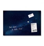 SIGEL Glas-Magnettafel artverum 60,0 x 40,0 cm Design Galaxy
