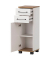 MÖBELPARTNER Badschrank Jelda 154177 eiche landhaus, weiß 30,3 x 32,6 x 88,1 cm