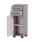 MÖBELPARTNER Badschrank Jelda 154217 platingrau, eiche-landhaus 30,3 x 32,6 x 88,1 cm