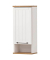 MÖBELPARTNER Bad-Hängeschrank Jelda 154139 eiche landhaus, weiß 30,3 x 32,6 x 180,9 cm