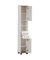MÖBELPARTNER Badschrank Jelda 154220 eiche landhaus, weiß 30,3 x 32,6 x 180,9 cm