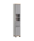 MÖBELPARTNER Badschrank Jelda 154231 platingrau, eiche-landhaus 30,3 x 32,6 x 180,9 cm