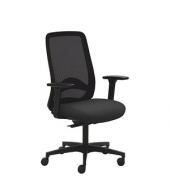 Bürostuhl, 2338 Stoff schwarz