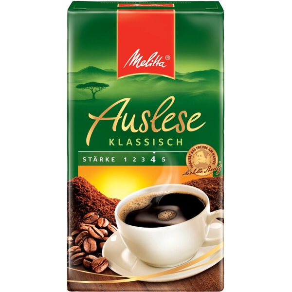 4255704323917 - Kaffee Auslese Klassisch MEL226 500g gemahlen im Vakuumbeutel 4255704323917 Melitta