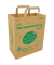 Papiertragetasche bedruckt, mit Innenflachhenkel, Kraftpapier 90g/m&sup2;, Ma&szlig;e (BxHxT): 320 x 150 x 430 mm, 407100, au&szlig;en 32x43x15cm