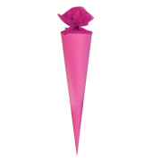 Bastelschultüte Buntkarton pink 70 cm