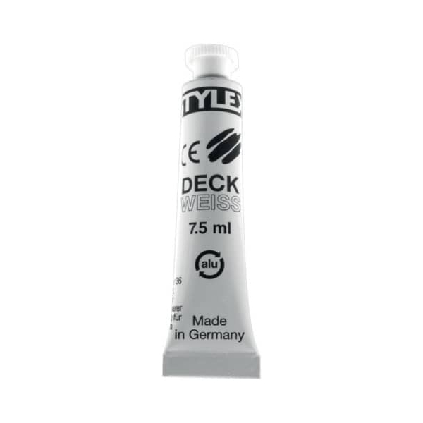 4044186152920 - Deckweiß - 75 ml Tube 4044186152920 8 Milliliter 4044186152920 - Deckweiß - 75 ml Tube 4044186152920 8 Milliliter