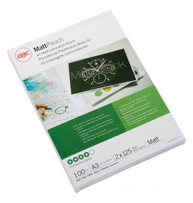 Laminierfolien Matt Pouch Professional 3747235, A3, 303x426mm, matt, selbstklebend