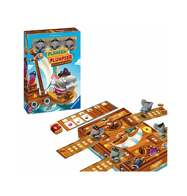 Planken Plumpser - Wer zu viel riskiert, wird nass!!  Brettspiel
