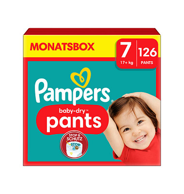 Windeln baby-dry™ Größe Gr.7 (17+ kg), Windeln Windeln