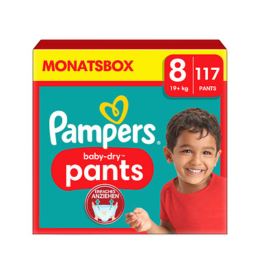 Windeln baby-dry™ Größe Gr.8 (19+ kg), Windeln Windeln