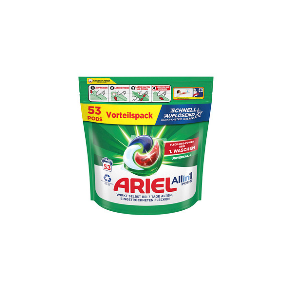 8700216240697 - All in1 PODS Waschmittel 8700216240697 ARIEL 53 Stück 8700216240697 - All in1 PODS Waschmittel 8700216240697 ARIEL 53 Stück