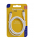 Ladekabel USB-C, Nylon, weiß  USB-Ladekabel USB-Ladekabel