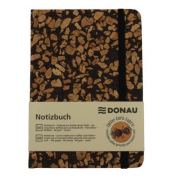 Notizbuch 1350108-02, Kaffee-Kork, braun, A6, liniert, 80g, 96 Blatt / 192 Seiten