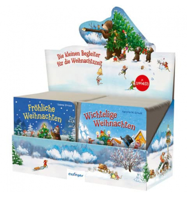 Weihnachtsbuch Wimmelbox, 2Titel  Weihnachtskinderbuch Weihnachtskinderbuch