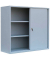 Schiebetürenschrank ClassiX, X-550145 lichtgrau 2 Fachböden 120,0 x 45,0 x 109,0 cm 