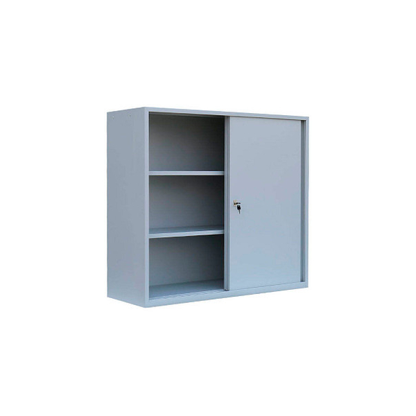 4061815524415 - Schiebetürenschrank ClassiX X-550145 lichtgrau 2 Fachböden 1200 x 450 x 1090 cm 4061815524415 LÜLLMANN 4061815524415 - Schiebetürenschrank ClassiX X-550145 lichtgrau 2 Fachböden 1200 x 450 x 1090 cm 4061815524415 LÜLLMANN