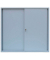 Schiebetürenschrank ClassiX, X-550145 lichtgrau 2 Fachböden 120,0 x 45,0 x 109,0 cm 