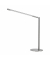 LED-Schreibtischlampe Aura, silber, mit Standfuß, dimmbar