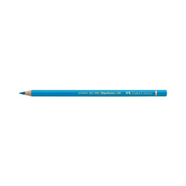 6 Stück Faber-Castell Buntstifte Polychromos azurblau Ölkreidemine Ø 3,8mm 4005401101109 Faber-Castell