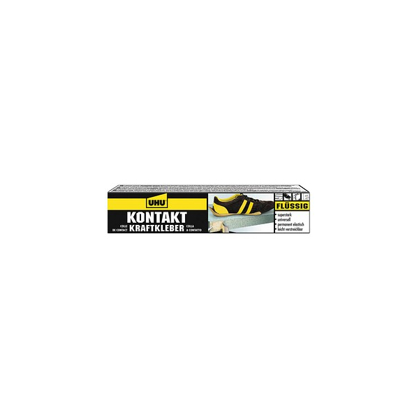 5 Stück UHU Alleskleber 46085 Kontakt, 120g, permanent 4026700460858 UHU 120 Gramm