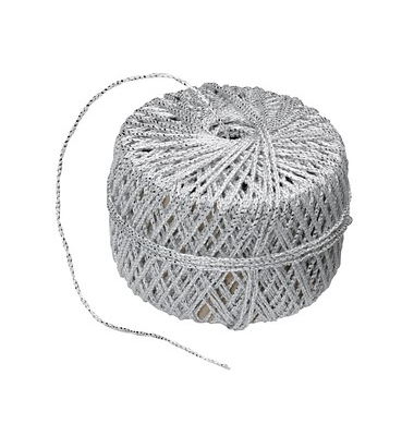 Kordel Wolga 127-631, 2mm x 20m, silber