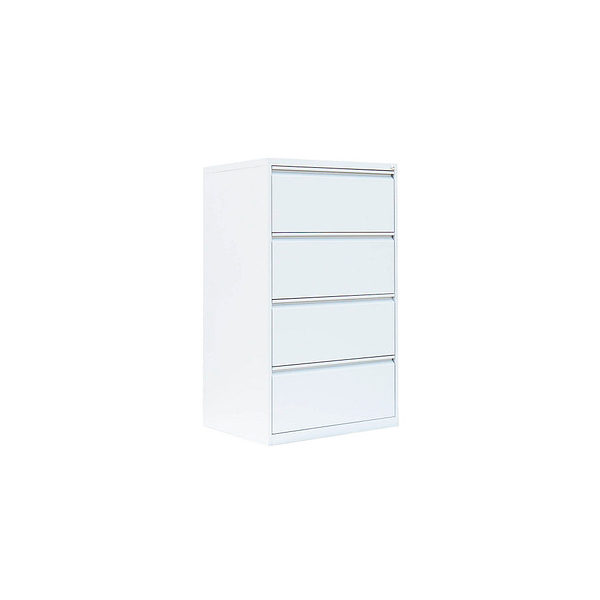 4061815525856 - Hängeregistraturschrank signalweiß 4 Schubladen 760 x 620 x 1320 cm 4061815525856 LÜLLMANN 4061815525856 - Hängeregistraturschrank signalweiß 4 Schubladen 760 x 620 x 1320 cm 4061815525856 LÜLLMANN