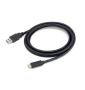 USB-Kabel 128344, 2m, USB-A auf USB-C, schwarz